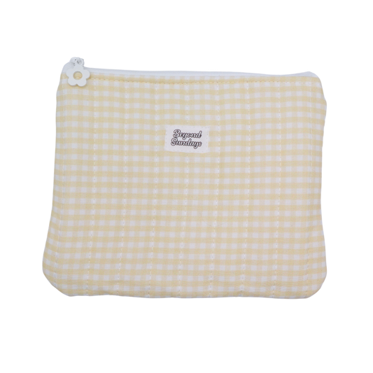 Sunny Zipper Pouch