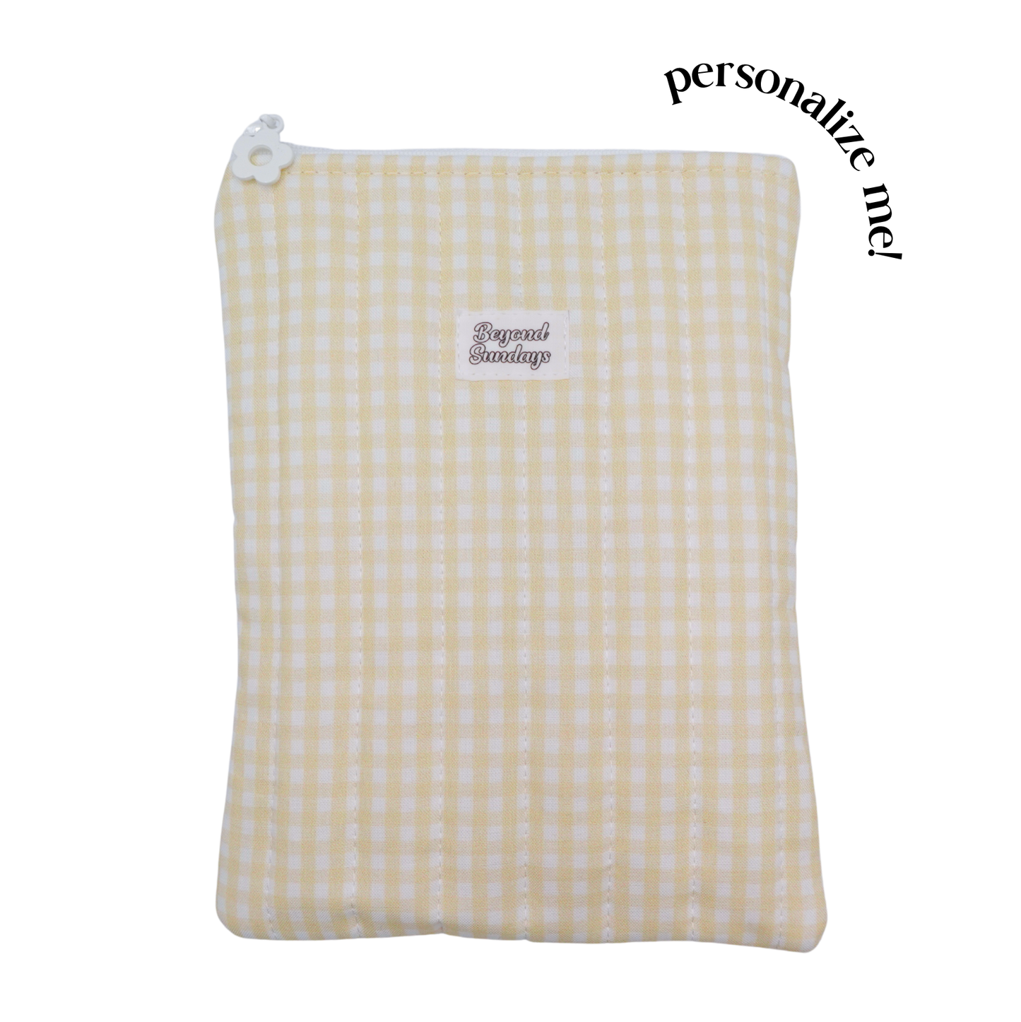 Sunny Custom Embroidery E-Reader Sleeve
