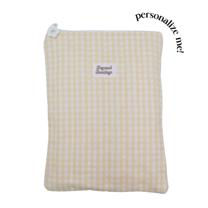 Sunny Custom Embroidery E-Reader Sleeve