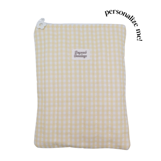 Sunny Custom Embroidery E-Reader Sleeve