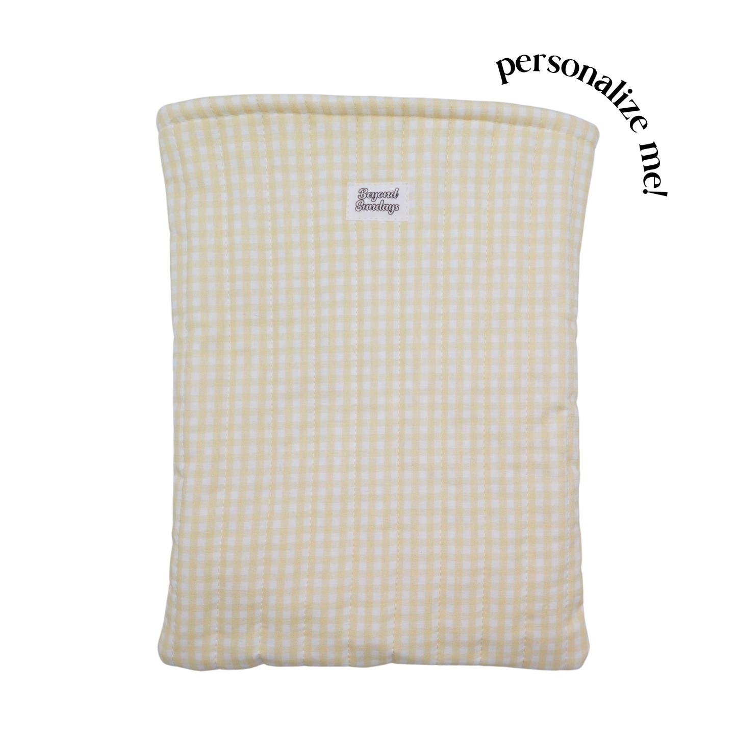 Sunny Custom Embroidery Book Sleeve