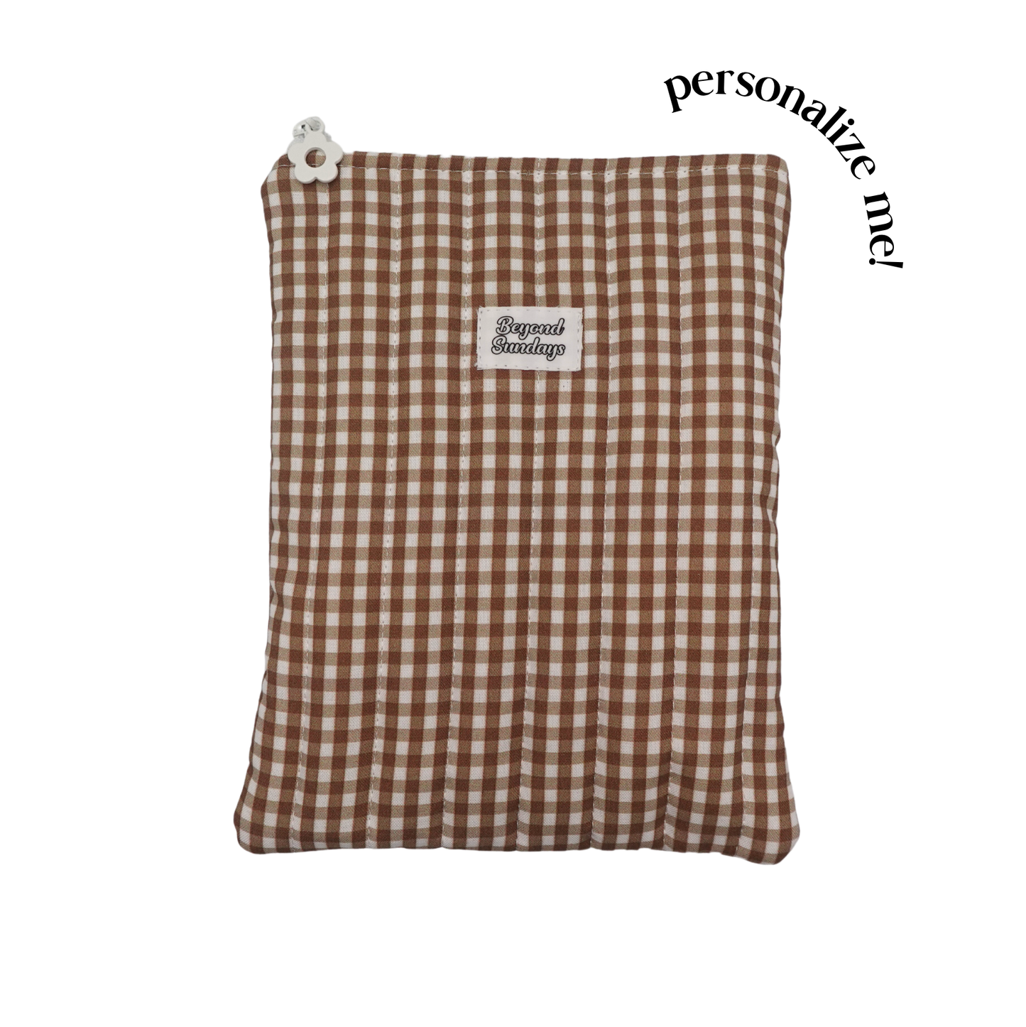 Teddy Custom Embroidery E-Reader Sleeve