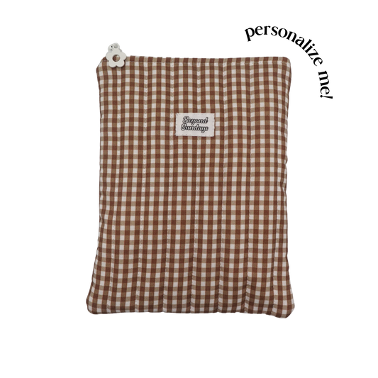 Teddy Custom Embroidery E-Reader Sleeve