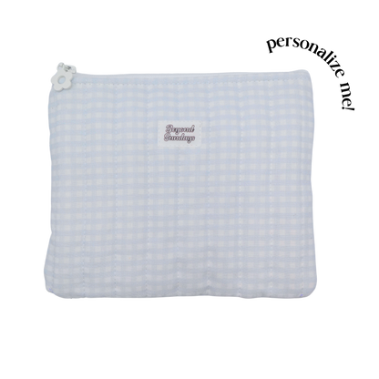 Skye Custom Embroidery Zipper Pouch