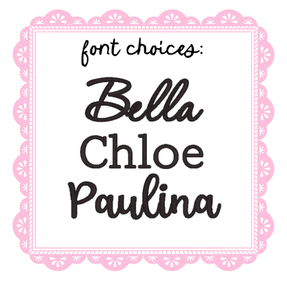 Rosie Custom Embroidery E-Reader Sleeve