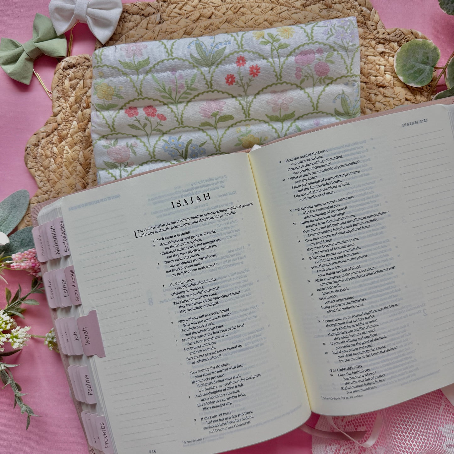 Garden Grace Bible Cover