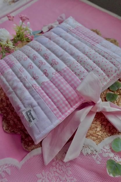 Pink Patchwork Bible Cover