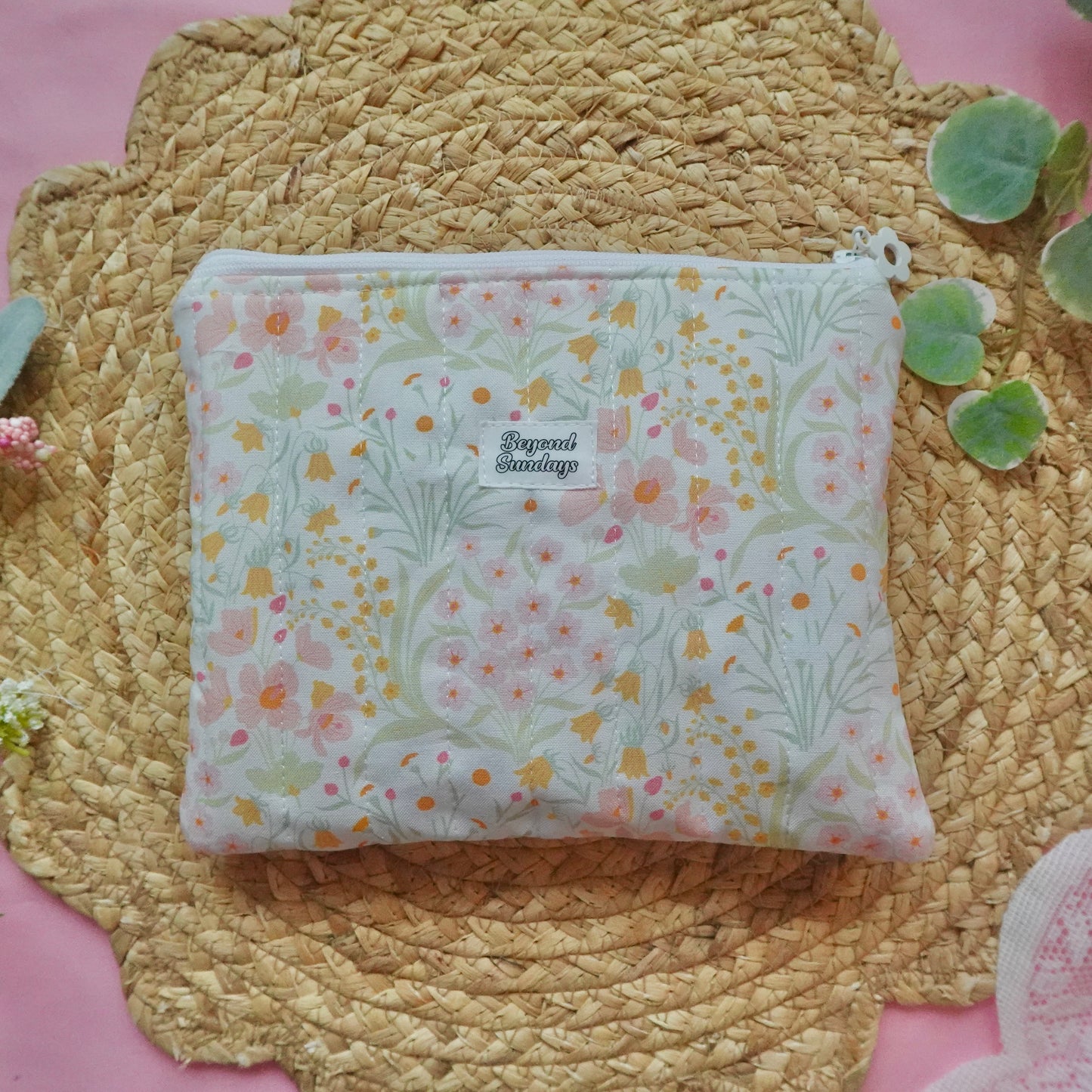 Bright Petals Pouch
