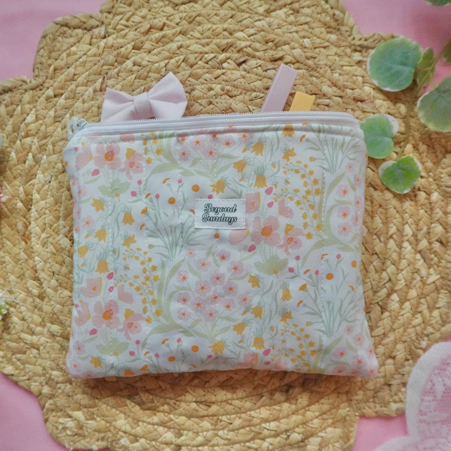 Bright Petals Pouch