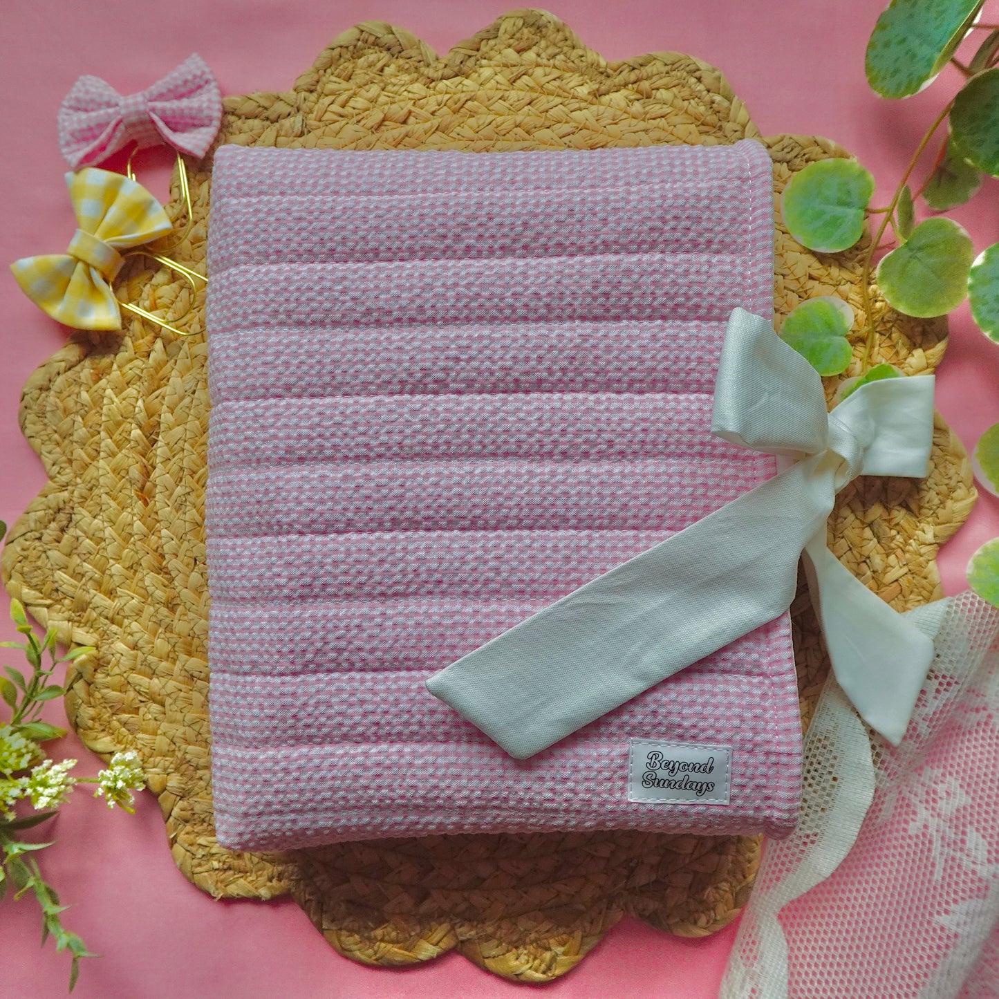 Pink Grace Bible Cover